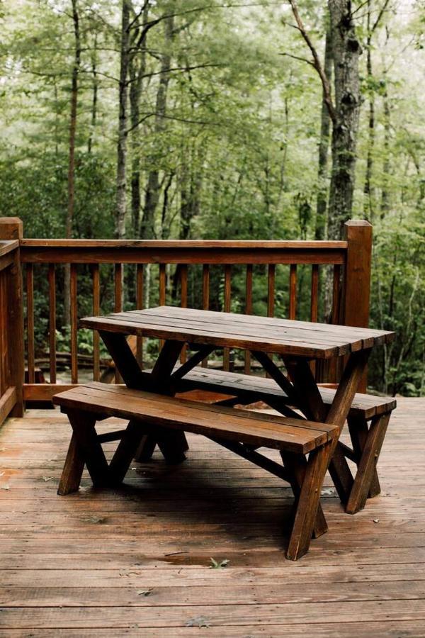 Tuckaseegee @ Sky Ridge Yurts Bryson City Exterior foto
