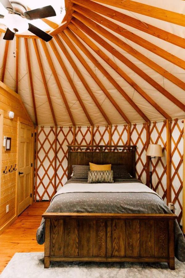 Tuckaseegee @ Sky Ridge Yurts Bryson City Exterior foto
